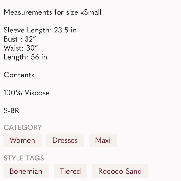 Free People Rare Floral Tiered Mixed Print Maxi Dress XS - Picture 16 of 16